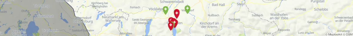Map view for Pharmacies emergency services nearby Ohlsdorf (Gmunden, Oberösterreich)
